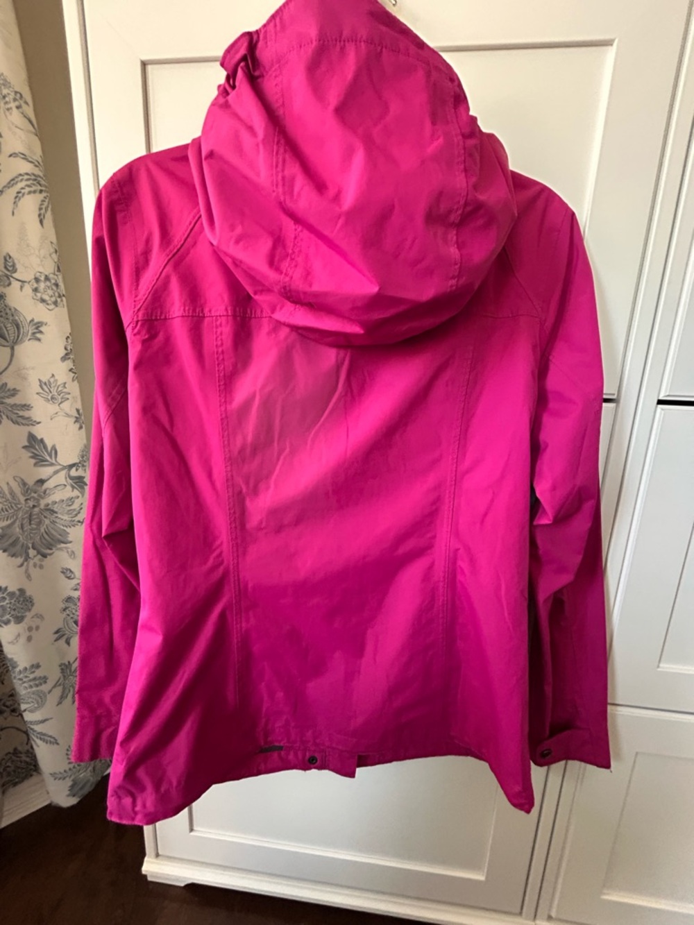 Lands' End Women's Hooded Jacket - Fuchsia - Picture 9 of 12